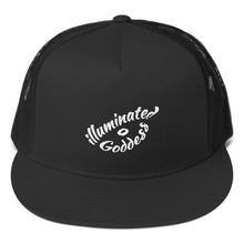 Load image into Gallery viewer, Illuminated Goddess Trucker Cap
